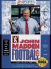 John Madden Football '93 Box Art Front